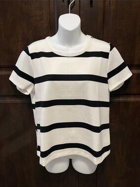 Cable & Gauge Studio Striped Top